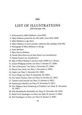 Brisbane list of illustrations