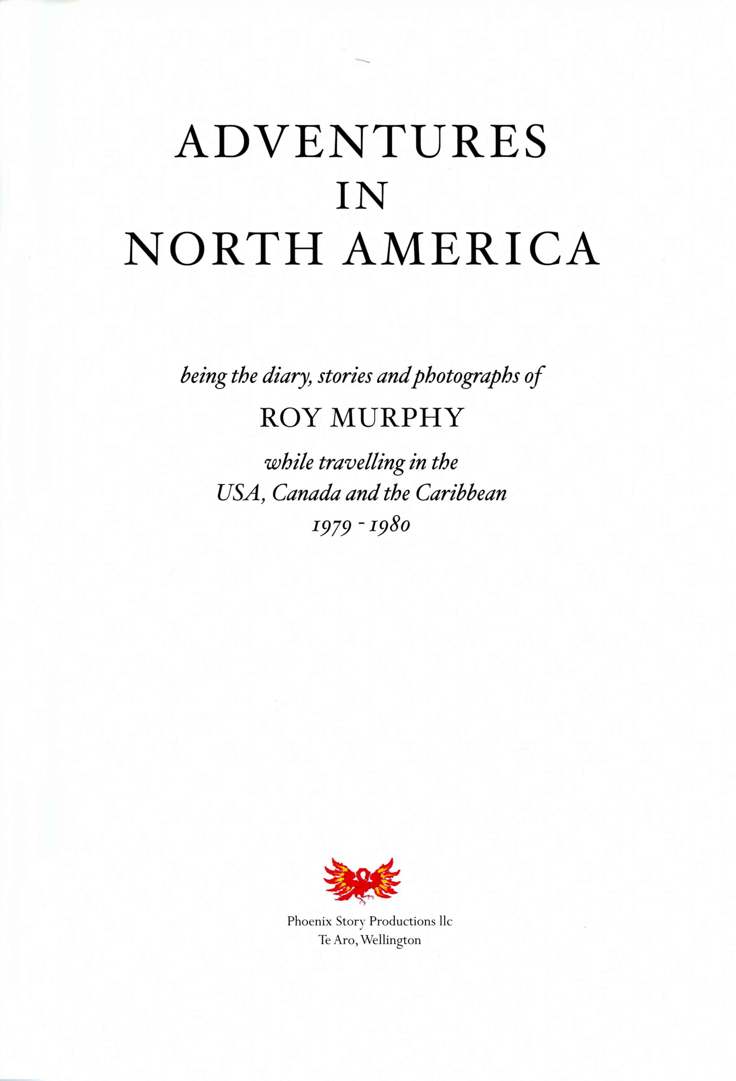 Adventures title page