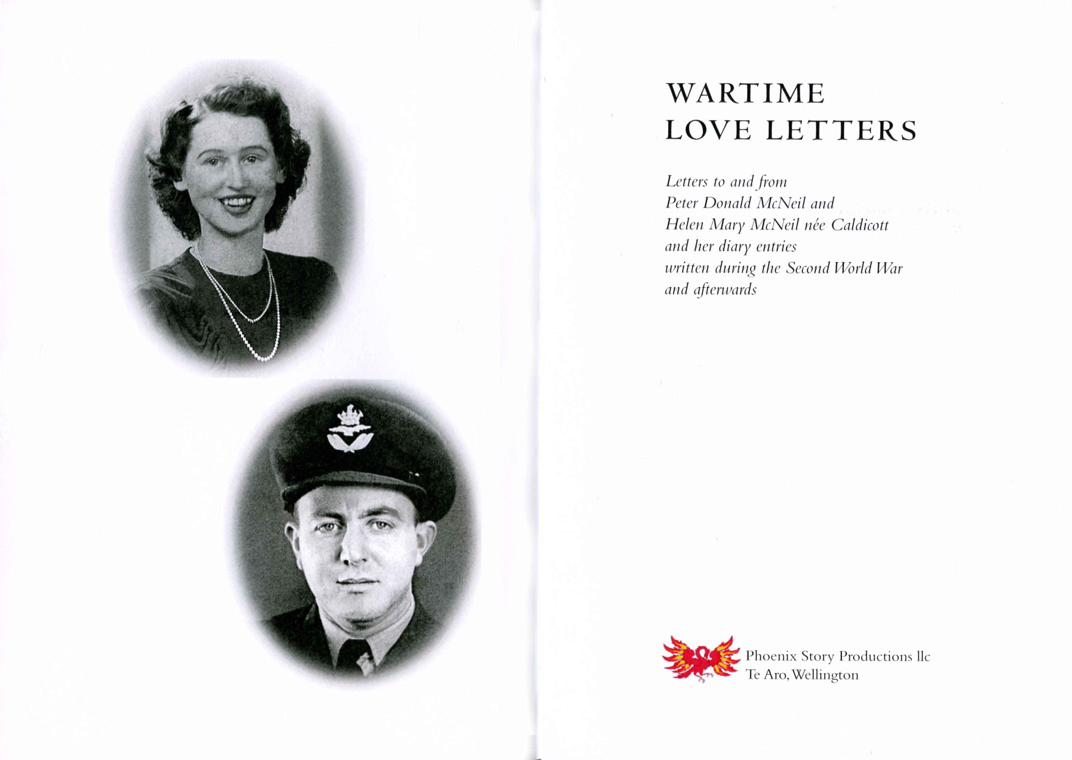 Wartime title page