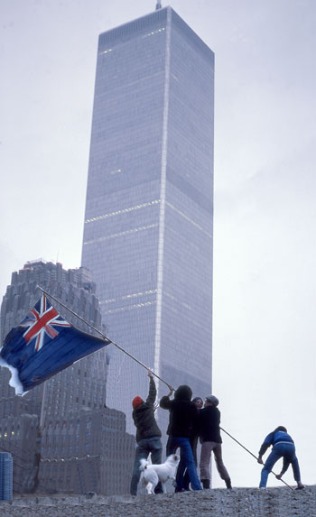 Iwo Jima flag raising