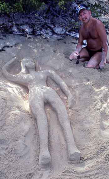 Sand nude, Anguilla